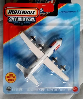 Matchbox Sky Busters NEW Lockheed Martin C-130 J Super Hercules Coast Guard 2025 - Image 1 of 3