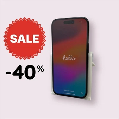 Apple iPhone 15 A2846 T-Mobile Only 128GB Black Good - Image 1 of 4