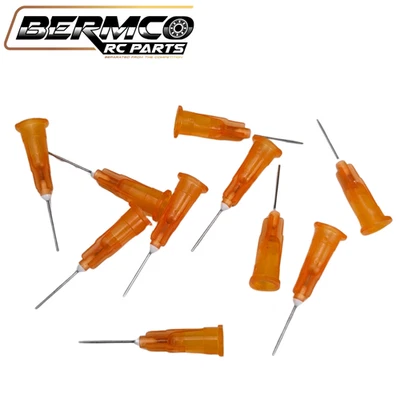 Bermco RC Parts Thin Metal CA Glue Tips (10) Needle Nossle Tire Car Truck - Image 1 of 4