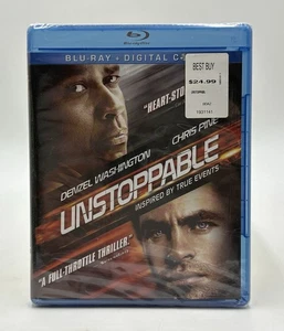 Unstoppable Blu-ray *New & Sealed* Denzel Washington & Chris Pine Rare OOP - Picture 1 of 7