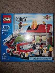 Lego City 60003 Fire Emergency Brand New in Box Factory Sealed