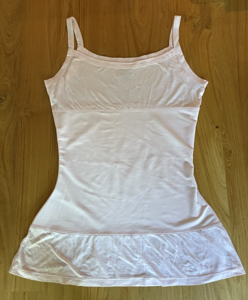 Женская майка Yummie Tummie от Heather Thomson розовая 3-панельная формирующая большой размер б/у в отличном состоянии - Изображение 1 из 4