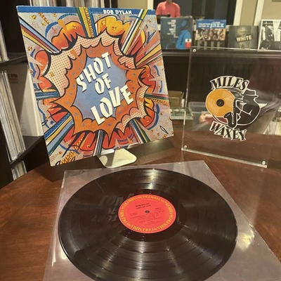 BOB DYLAN - Shot of Love(1981, Vinyl LP) “Every Grain Of Sand” “Lenny Bruce” VG+ - Image 1 of 4