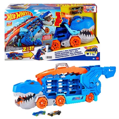 Hot Wheels Transforming City T-Rex Ultimate Hauler - Image 1 of 4