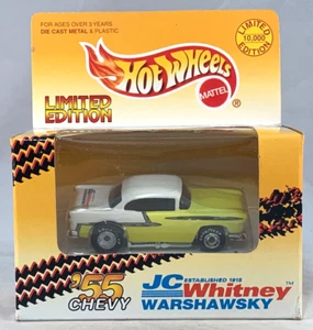 1996 Hot Wheels JC Whitney Warshawsky 1955 Chevy Limited Edition Yellow RR - Bild 1 von 6