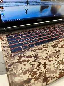 MSI Cammo Squad Limited Edition Laptop GE62 7RE 15.6” I5-7300HQ GTX1050Ti - Picture 1 of 11