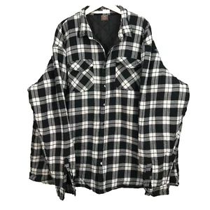Great Northwest Flannel Plaid Shirt Men's 80 cm chest poitrine press studs - Imagen 1 de 8
