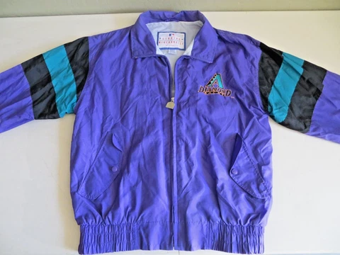 Vintage LOGO7 Arizona Diamondbacks MLB Baseball Lightweight Windbreaker Sz M Cover