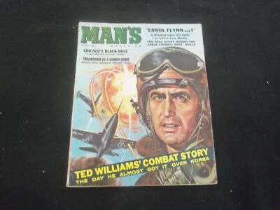 1961 APRIL MAN'S MAGAZINE - TED WILLIAMS' COMBAT STORY - J 7747 Foto 1 de 4