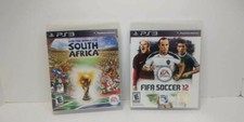 FIFA Soccer 10 World Cup South Africa & Fifa Soccer 2012 PlayStation 3, 2009 PS3