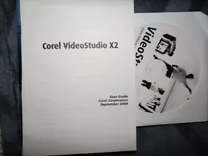 Corel VideoStudio X2. Disc & Manual with serial number - Picture 1 of 1