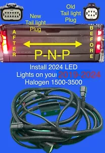 Chevrolet 1500-3500 2019-24 arnés de luces traseras halógenas camión a nuevo 2024 LED - Imagen 1 de 1