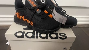 boys Adidas Kaptir Running shoes size 3 - Picture 1 of 5