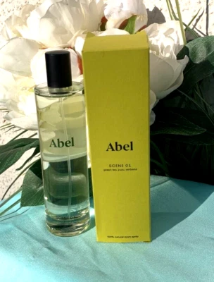 ABEL SCENE 01 Raumspray 100 % natural green tea Yuzu Eisenkraut 100 ml NEU OVP - Bild 1 von 2