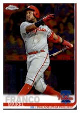 2019 Topps Chrome Baseball Base & RC  Pick Your Cards  Complete Your Set
