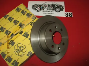 DF1669 PAIR REAR BRAKE DISCS FOR SAAB 900 I CONVERTIBLE 82>98 - Picture 1 of 2