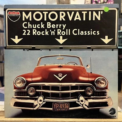 [ROCK]~EXC LP~CHUCK BERRY~Motorvatin'~22 Rock N Roll Classics~[1977~CHESS]~UK Im - Image 1 of 4