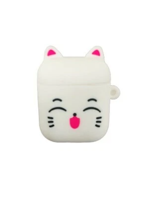 Cute Kitty White Airpod Cover Case Gen - Image 1 of 2