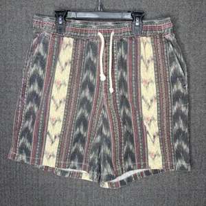 Pantalones Cortos Para Hombre Asos 32 Estampado Gráfico Multicolor Azteca Exterior Cordón Ajustable - Imagen 1 de 9