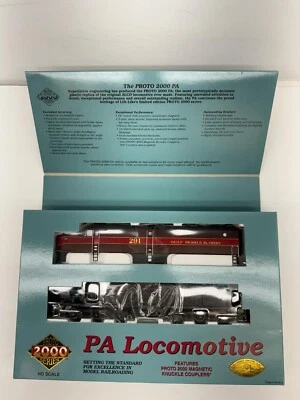 Proto 2000 HO #291 GM&O Gulf Mobile & Ohio No.21663 PA Diesel Locomotive - Image 1 of 4