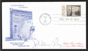 1971 John Sloan Artist 8c Stamp FDC Cover Signed By Wife Helen Farr Sloan - Picture 1 of 2