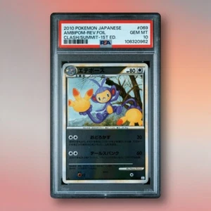 Ambipom - PSA 10 - Reverse Holo - Clash at the Summit L3 Rare 069 Pokemon Card - Picture 1 of 1