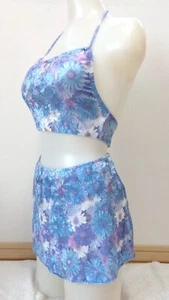 Bendigo Japan Made Blumenmotive Träger Bikini Bademode Damen Japanisch Größe 9M - Bild 1 von 16