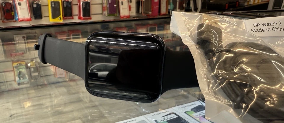 OPPO OW19W8 Bluetooth Smart Watch - Black - Image 1 of 3