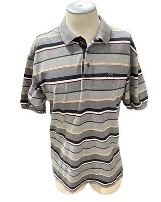 Camisa polo de golf Izod para hombre talla grande rendimiento manga corta informal Foto 1 de 4