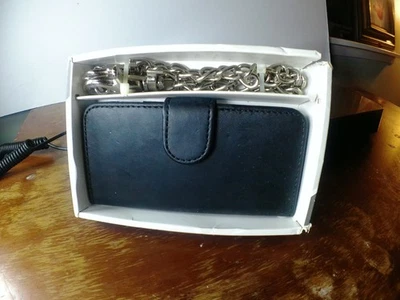 stylish leater chain wallet case for iphone 5/5s/se - Image 1 of 4