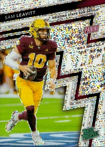 2025 Panini The National NSCC Gold Pack VIP Sam Leavitt White Sparkle - Picture 1 of 2