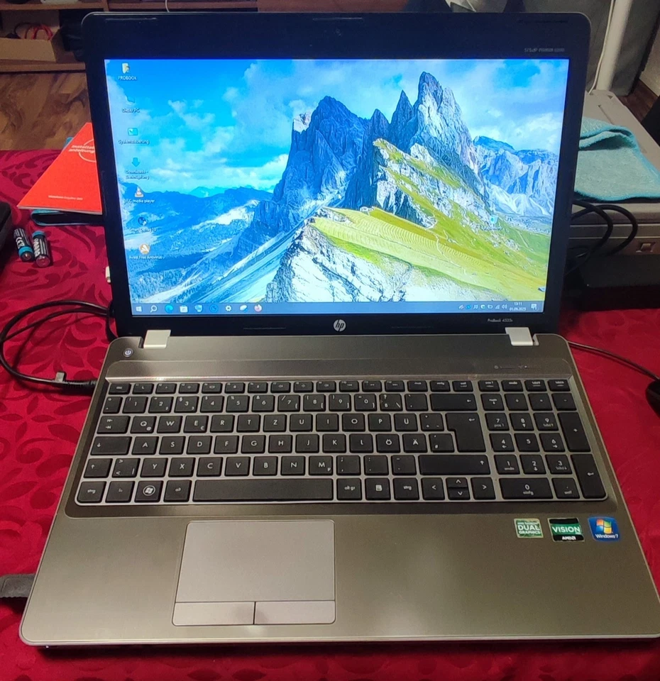 HP Probook 15zoll/Win10/500gb/4gb DDR3/Netzteil Dabei/Top Angebot  - Bild 1 von 4