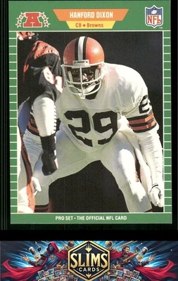 1989 Pro Set Cleveland Browns Hanford Dixon #75 - Image 1 of 2