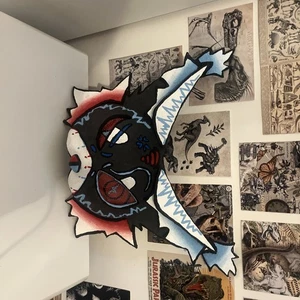 Vox Hazbin Hotel Mask | Therian | Furry | Cosplay - Picture 1 of 6