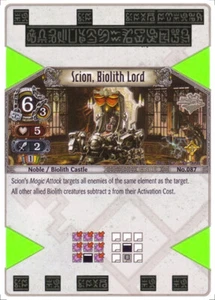 Scion, Biolith Lord - Set 1 - The Eye of Judgment TCG - Bild 1 von 1