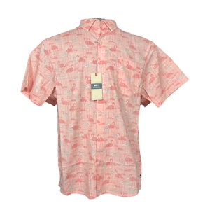 IZOD Saltwater Classics Men's Short Sleeve Shirt - Picture 1 of 3