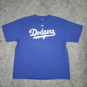 Majestic Fernando Valenzuela Dodgers T Shirt Mens XLarge - Picture 1 of 9