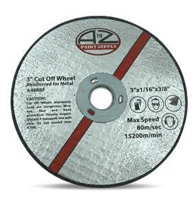 Body Works - 3"x1/16" Cutoff Wheels for Metal & Stainless Steel (Pack of 5) - Picture 1 of 5