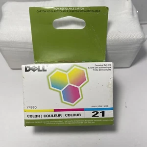 Dell Y499D Serie 21 Farben Tinte NEU FABRIKVERSIEGELT beschädigte Verpackung - Bild 1 von 19