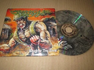 JUNGLE ROT -SLAUGHTER THE WEAK- HARD TO FIND PROMO PRESS CD AUTOPSY OBITUARY - Picture 1 of 2
