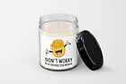 Don't Worry Construction Worker Candle - Soy Wax Candle - Hand Poured Candle