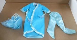 VTG Barbie 1971 *Satin Slumber* #3414 ~ Satin Pajamas & Robe BELT MATTEL - Picture 1 of 17