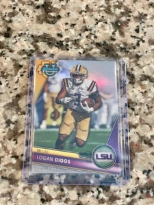 2023 Bowman Chrome U Refractor LSU Louisiana State University Logan Diggs SSP - Picture 1 of 2