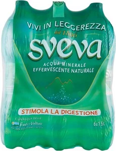 Sveva Acqua Minerale Effervescente Naturale 1.5L (Confezione da 6) - Foto 1 di 8