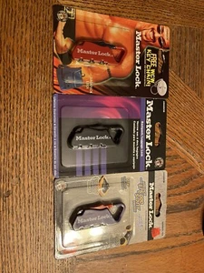 Vintage Master Lock Lot Of 3 Backpack / Luggage Lock ~ New In Retail Package - Picture 1 of 5