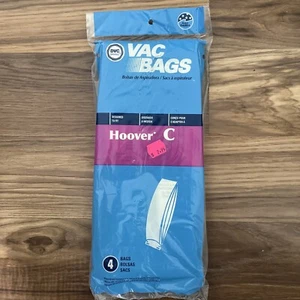 Sacchetti microfoderati DVC per Hoover C sacchetto di carta convertibile CONFEZIONE DA 4 - Foto 1 di 4