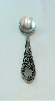 Carl Mertens Germany Ronosil 18/12 Stainless Steel CMR26 Demitasse Spoon - Image 1 of 4