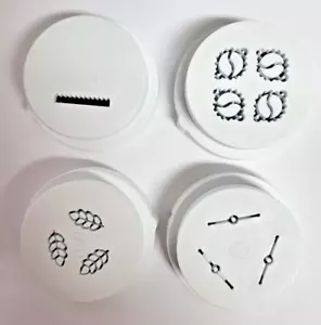 Philips Pastamaker Avance 4 Stück Matrizen Nudelformen Pasta Nudeln Pastadisc 8 - Bild 1 von 1