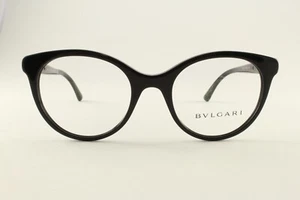 Authentic Bvlgari 4134-B 501 Black 49mm Frames Glasses Italy RX-able - Picture 1 of 5