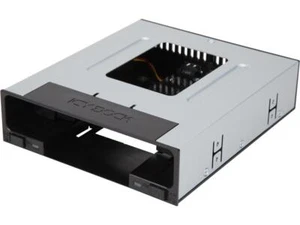 ICY DOCK flexiDOCK MB795SP-B Tray-less 2.5" and 3.5" SAS/SATA SSD/HDD Docking - Picture 1 of 5